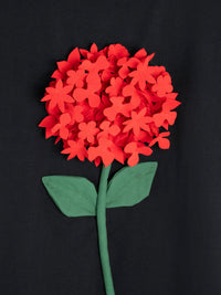 Red Hydrangea Tshirt thumbnail 1