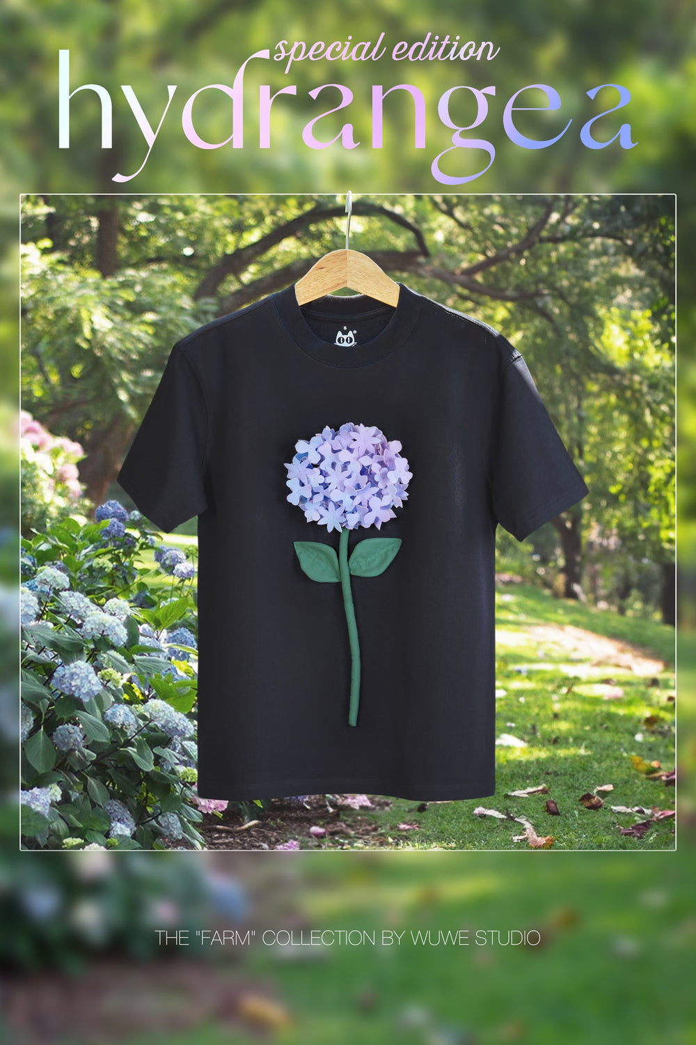 Blue Hydrangea Tshirt