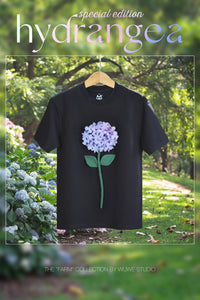 Blue Hydrangea Tshirt thumbnail 1