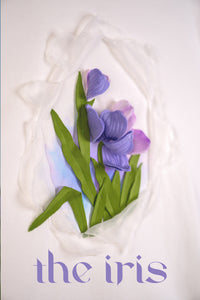 IRIS Tshirt Embroidery 3D thumbnail 2